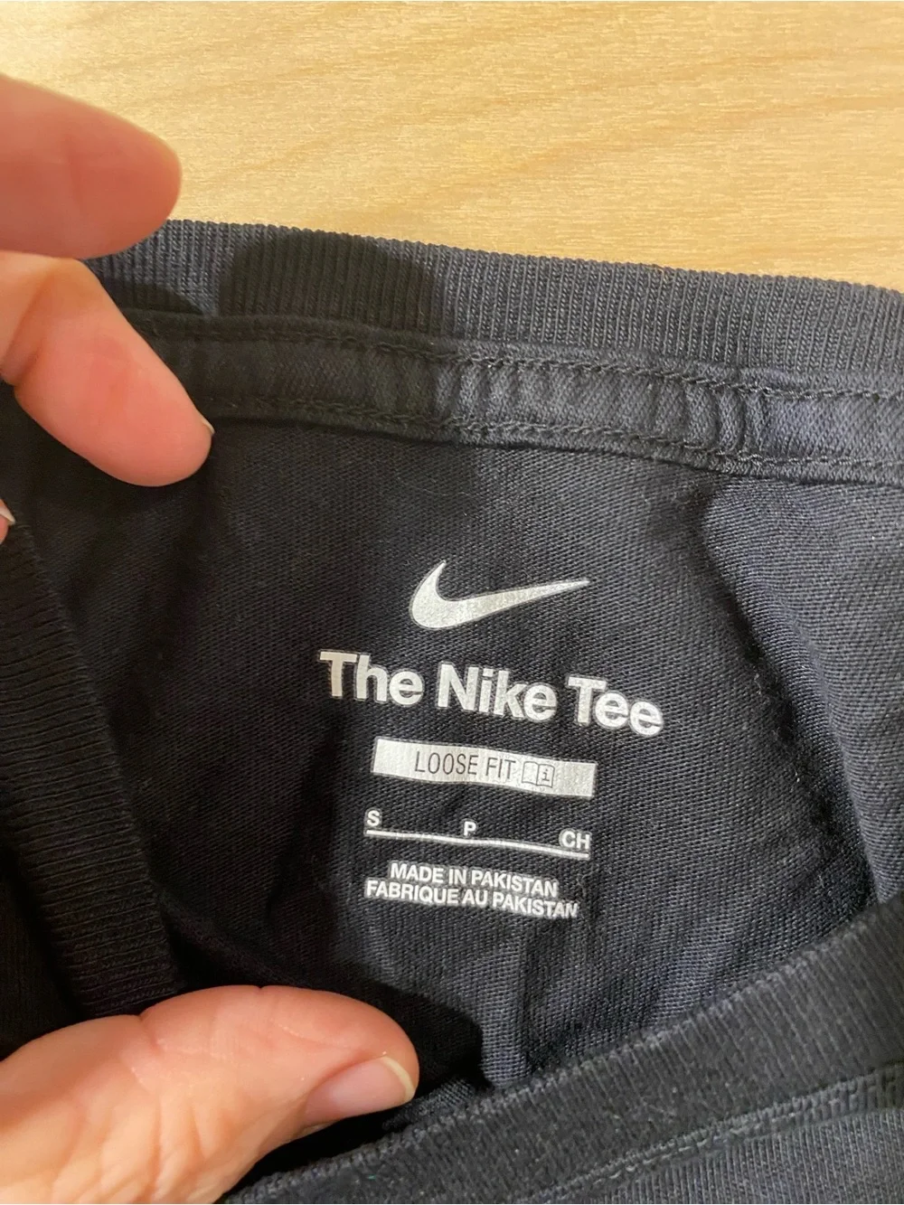 Nike cropped long